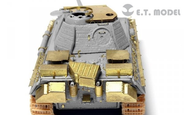 E.T. Model E72-010 WWII German Panther G Anti Aircraft Armour For DRAGON Kit 1/72