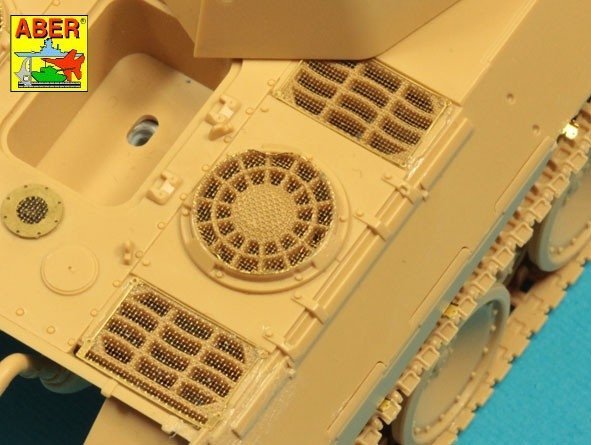 Aber 48A33 Grilles for Panther D 1/48