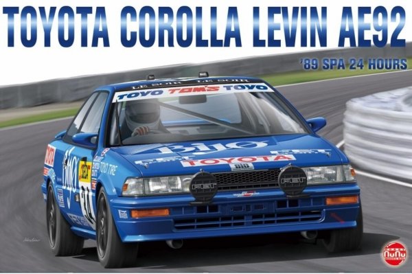 NuNu PN24016 Toyota Corolla Levin AE92 '89 SPA 24Hrs 1/24