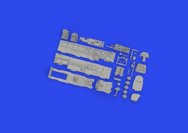 Eduard 672312 Bf 110E cockpit EDUARD 1/72