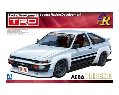 Aoshima 00633 TRD AE86 TRUENO N2-SPEC (TOYOTA) 1:24