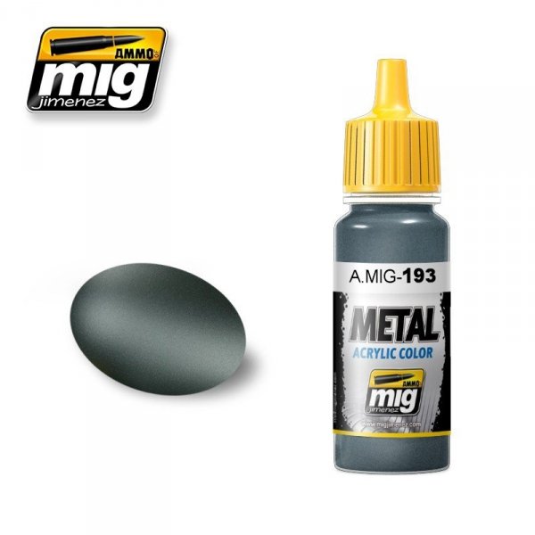 AMMO of Mig Jimenez 0193 TITANIUM 17ml