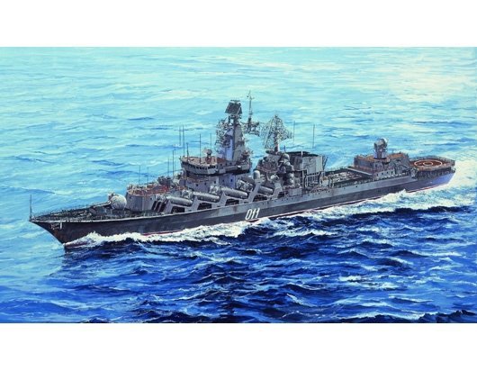 Trumpeter 05722 Russian Navy Marshal Ustinov 1/700