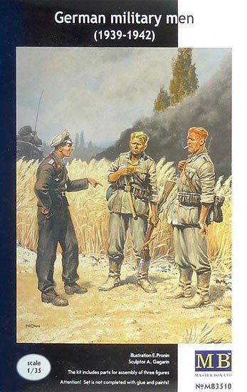 Master Box 3510 German Military Men (1939-1942) (1:35)