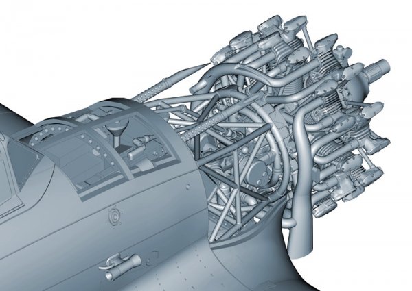 Italeri 2516 Macchi MC.200 Saetta 1/32