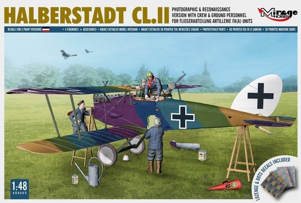 Mirage Hobby 480005 Halberstadt CL.II 1/48