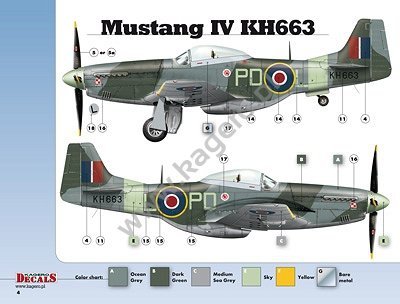 Kagero KD32003 Mustangs over Europe Part 1 Nos. 303 &amp; 309 Squadrons 1/32