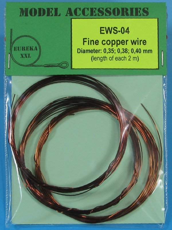 Eureka XXL EWS-04 Fine copper wires 0.35 mm / 0.38 mm / 0.40 mm