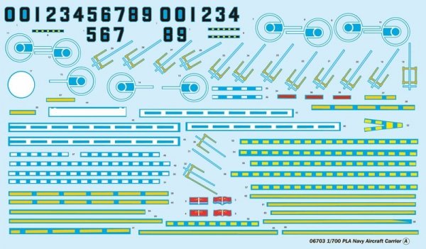 Trumpeter 06703 PLA Navy Aircraft Carrier 1/700