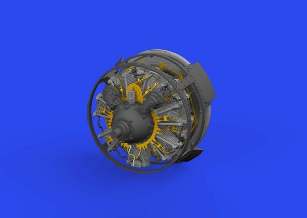 Eduard 648825 F4F-3 engine mid PRINT EDUARD 1/48