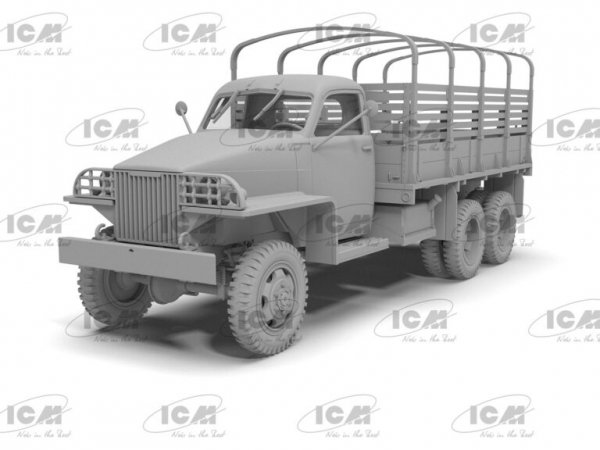 ICM 35490 US military truck Studebaker US-6-U3 1/35