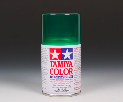 Tamiya 86044 PS-44 Translucent Green Spray Gloss 100ml