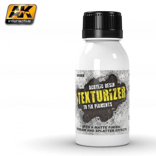 AK Interactive AK665 TEXTURIZER ACRYLIC RESIN 100ml