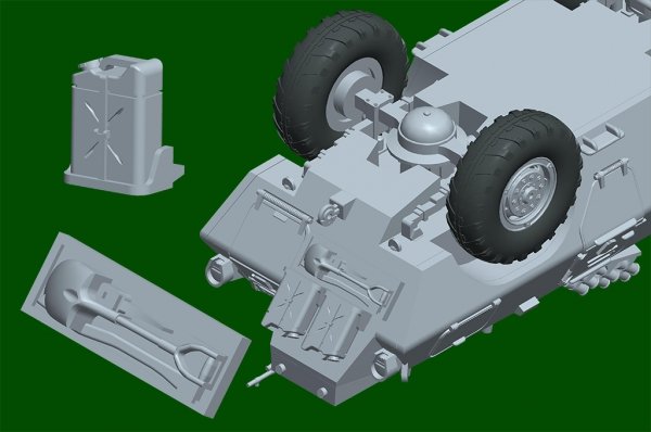 Trumpeter 07440 M706 Commando Armored Car Product Improved 1/72
