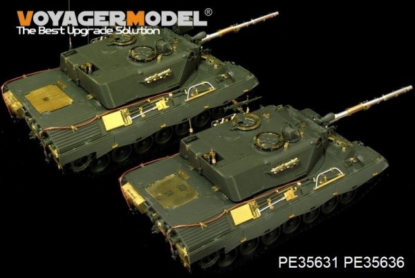 Voyager Model PE35636 Modern German Leopard 1A4 MBT B ver include Gun barrel Gun barrel Include (For MENG TS-007) 1/35