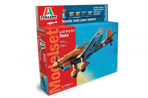 Italeri 71079 JU - 87 B2 STUKA- ZESTAW MODELARSKI