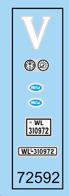 ACE 72592 COE (Cab Over Engine) refueler truck m.1939 1/72