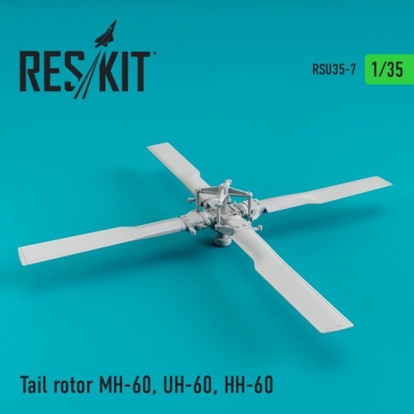 RESKIT RSU35-0007 Tail rotor MH-60L, UH-60A, HH-60  1/35