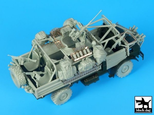 Black Dog T35182 Unimog Belgian special forces accessories set 1/35