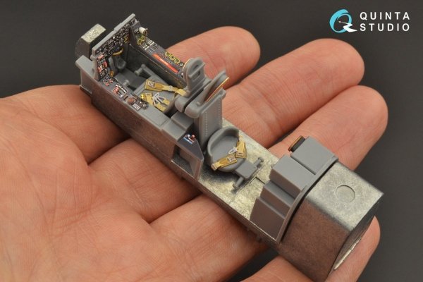 Quinta Studio QD48229 He 219 3D-Printed &amp; coloured Interior on decal paper (Tamiya) 1/48