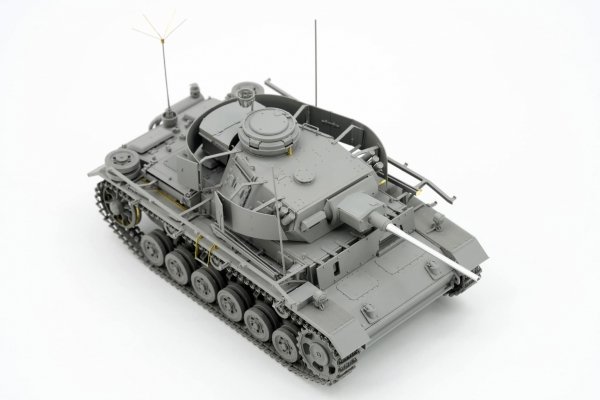 Border Model BT-048 Pz.Bef.Wg.III Ausf.K 2in1 w/Schürzen 1/35