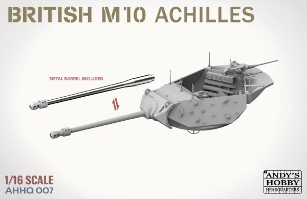 Andy's Hobby Headquarters AHHQ-007 British M10 &quot;Achilles&quot; IIc Tank Destroyer 1/16