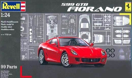 Revell 07310 Ferrari 599 GTB Fiorano (1:24)