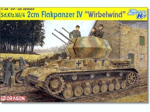 Dragon 6540 Sd.Kfz. 161/4 2cm Flakpanzer IV Wirbelwind (1:35)