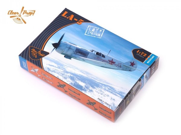 Clear Prop! CP72015 La-5 late version ADVANCED KIT 1/72