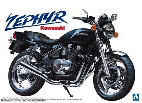 Aoshima 04149 Kawasaki Zephyr (1:12)