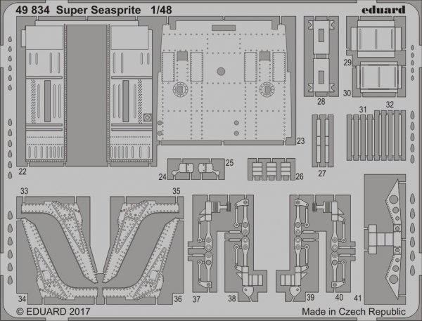 Eduard 49834 Super Seasprite KITTY HAWK 1/48