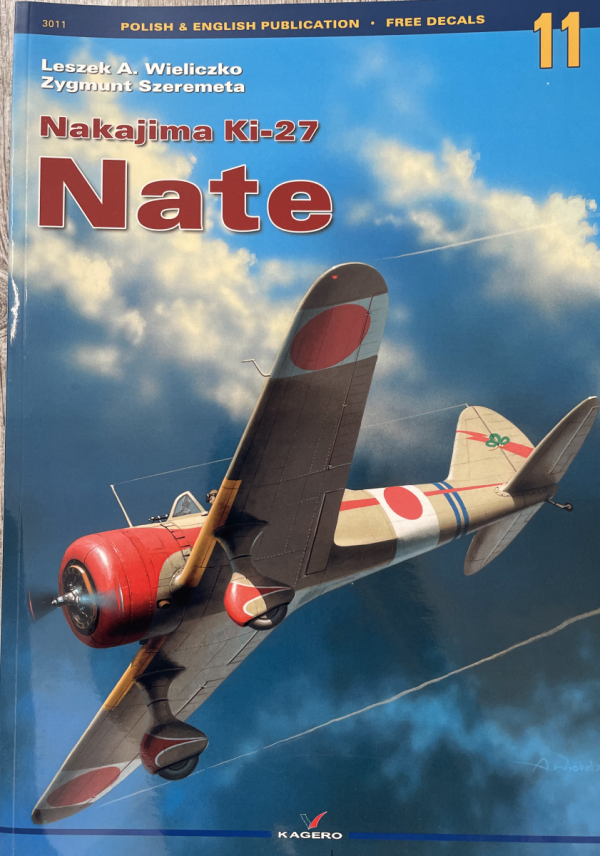 Kagero 3011 Nakajima Ki-27 Nate (bez dodatków) ( no decal ) EN/PL