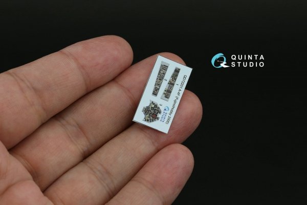 Quinta Studio QD72201 A-4F 3D-Printed &amp; coloured Interior on decal paper (Fujimi/Hobby 2000) 1/72