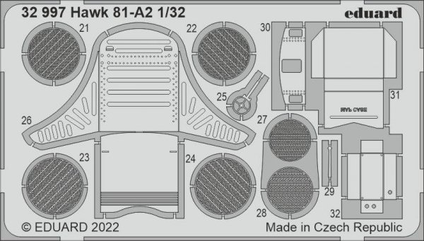 Eduard 32997 Hawk 81-A2 GWH 1/32