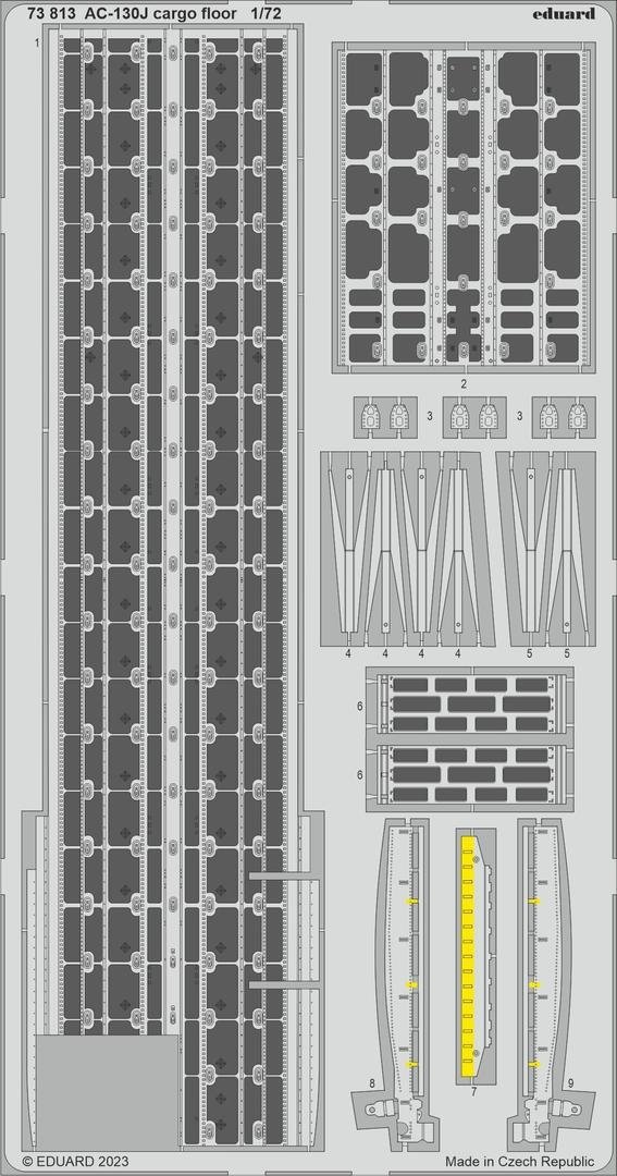 Eduard BIG72179 AC-130J PART II ZVEZDA 1/72