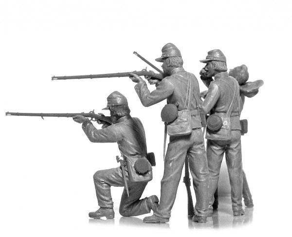 ICM 35020 American Civil War Union Infantry 1/35