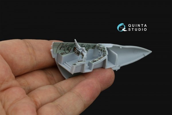 Quinta Studio QDS-72172 Blackburn Buccanneer S.2B Early 3D-Printed &amp; coloured Interior on decal paper (Airfix) (small version) 1/72