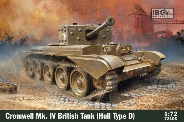 IBG 72103 Cromwell Mk. IV British Tank (Hull Type D)