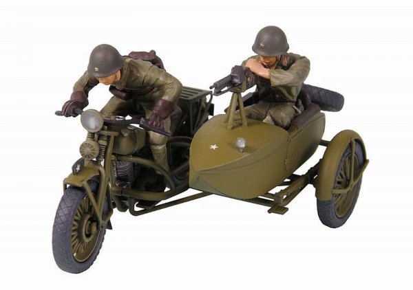 Pit-Road G50 IJA Type 97 Motorcycle Rikuo with Figure 1/35