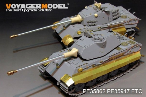 Voyager Model PE35917 WWII German King Tiger Initial Version Basic for TAKOM 1/35