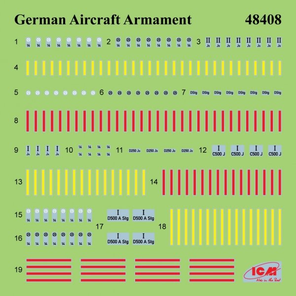 ICM DS4805 Airfield of the Luftwaffe bomber group 1/48