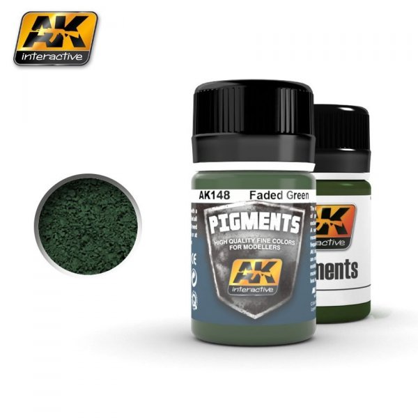 AK Interactive AK148 FADED GREEN PIGMENT 35ml