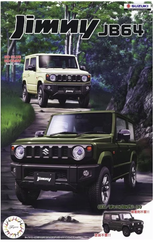 Fujimi 066356 Suzuki Jimny JB64 (XC / Jungle Green) 1/24