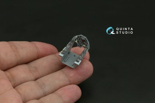 Quinta Studio QD48621 A-4E Skyhawk 3D-Printed &amp; coloured Interior on decal paper ( Hobby Boss ) 1/48