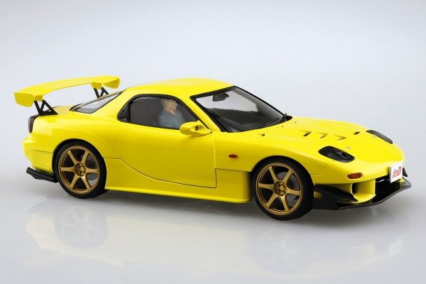 Aoshima 05955 Takahashi Keisuke FD3S RX-7 (Project D Ver.) with Figure 1/24