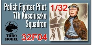 ToRo Model 32F04 Wrzesień 1939 - Pilot z Eskadry Kościuszkowskiej / Polish-Bolshevik War 1920 - Polish Fighter Pilot, 7th Kosciuszko Squadron 1/32