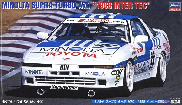 Hasegawa HC42 Minolta Supra Turbo A70 &quot;1988 Inter Tec&quot; 1/24