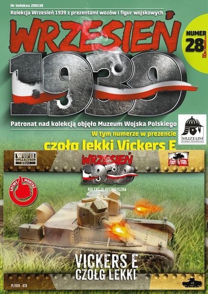 First to Fight PL028 Vickers E Czołg lekki (1:72)