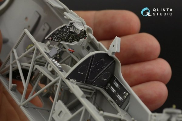 Quinta Studio QD32115 Fairey Swordfish Mk.I 3D-Printed &amp; coloured Interior on decal paper (Trumpeter) 1/32