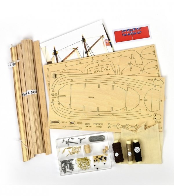 ARTESANIA LATINA 19005 Captain's Longboat HMS Endeavour 2022 1/50